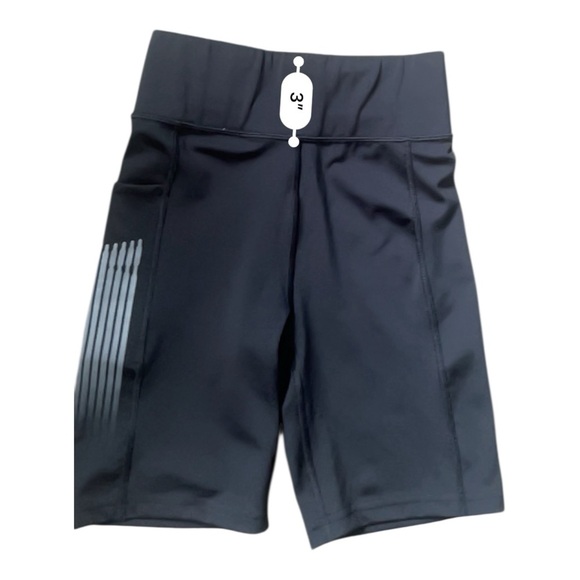 Savage X Fenty Bundlt High waist bikers shorts Small black side detail pocket - Picture 10 of 14